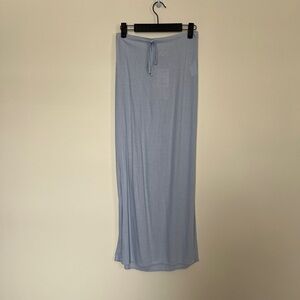 Marshalls Sky Blue Maxi Skirt with slit